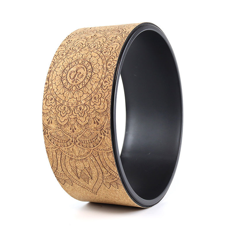 Simple Cork Yoga Wheel
