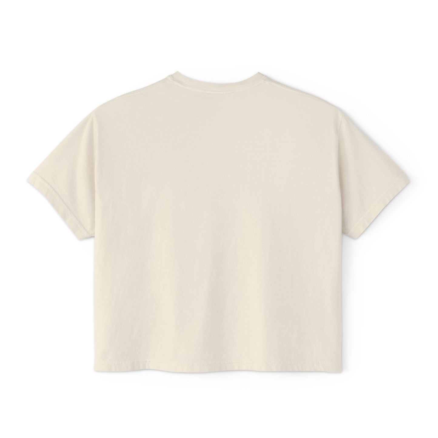 Boxy Tee — Retro 'Kinsta Orlando' Surf & Skate Badge