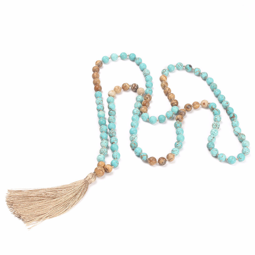 🧵 THE ARTISAN KNOT: Hand-Knotted Semi-Precious Mala