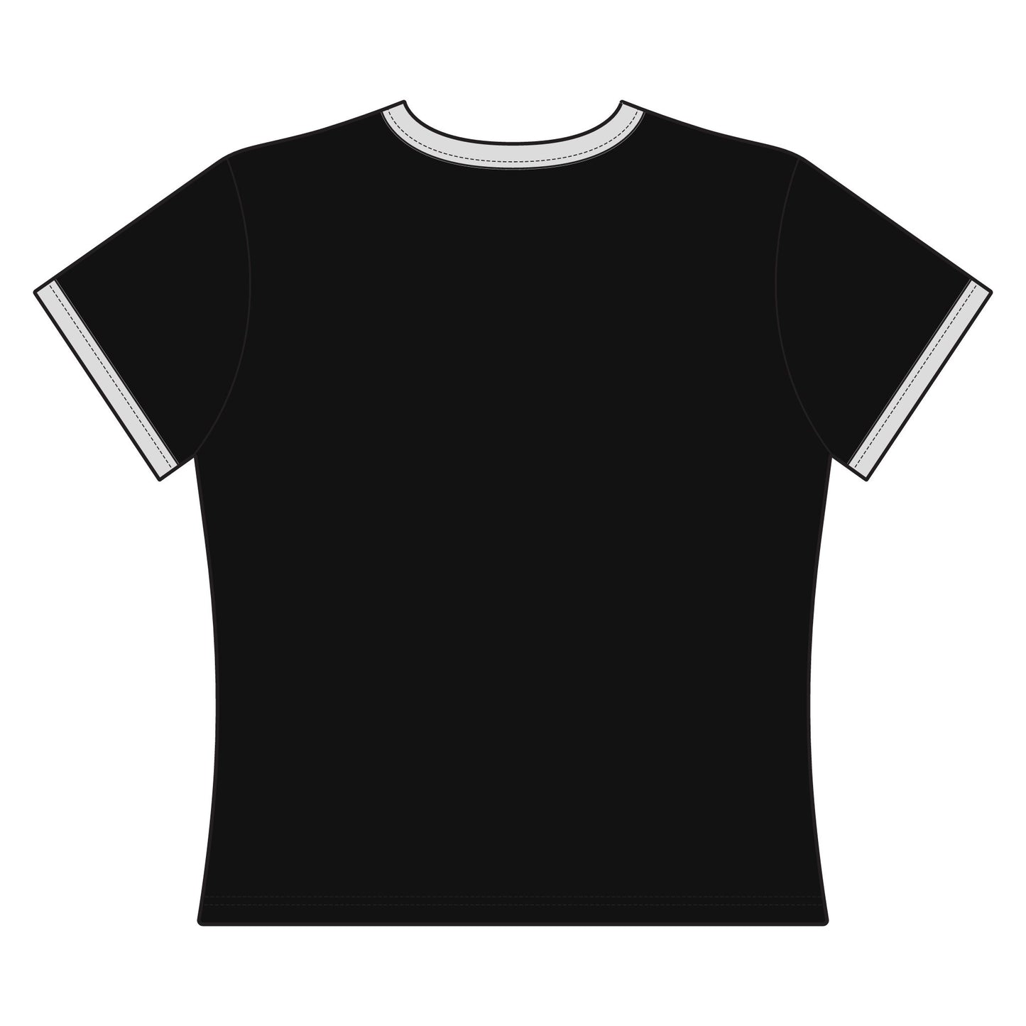 Ashtanga Orlando Women's Ringer Tee — Retro Yoga Studio Shirt
