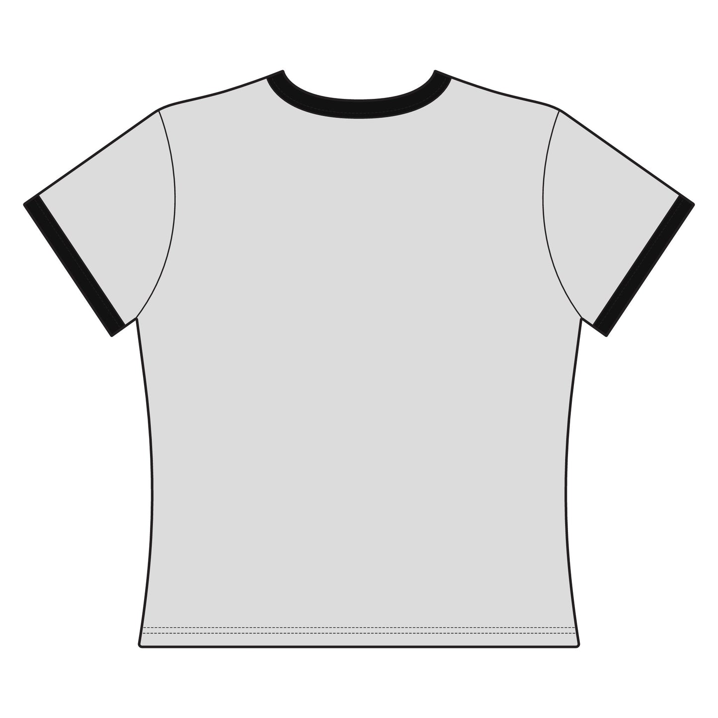 Ashtanga Orlando Women's Ringer Tee — Retro Yoga Studio Shirt