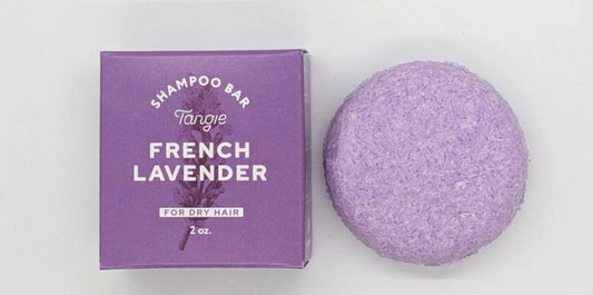 Zero Waste Lavender Shampoo Bar - Vegan & Eco-Friendly by Tangie