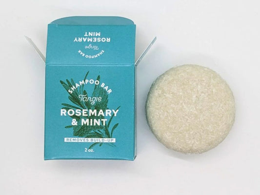 Zero Waste Rosemary Mint Shampoo Bar - Vegan & Eco-Friendly by Tangie