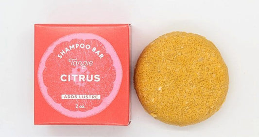 Zero Waste Citrus Shampoo Bar - Vegan & Eco-Friendly by Tangie
