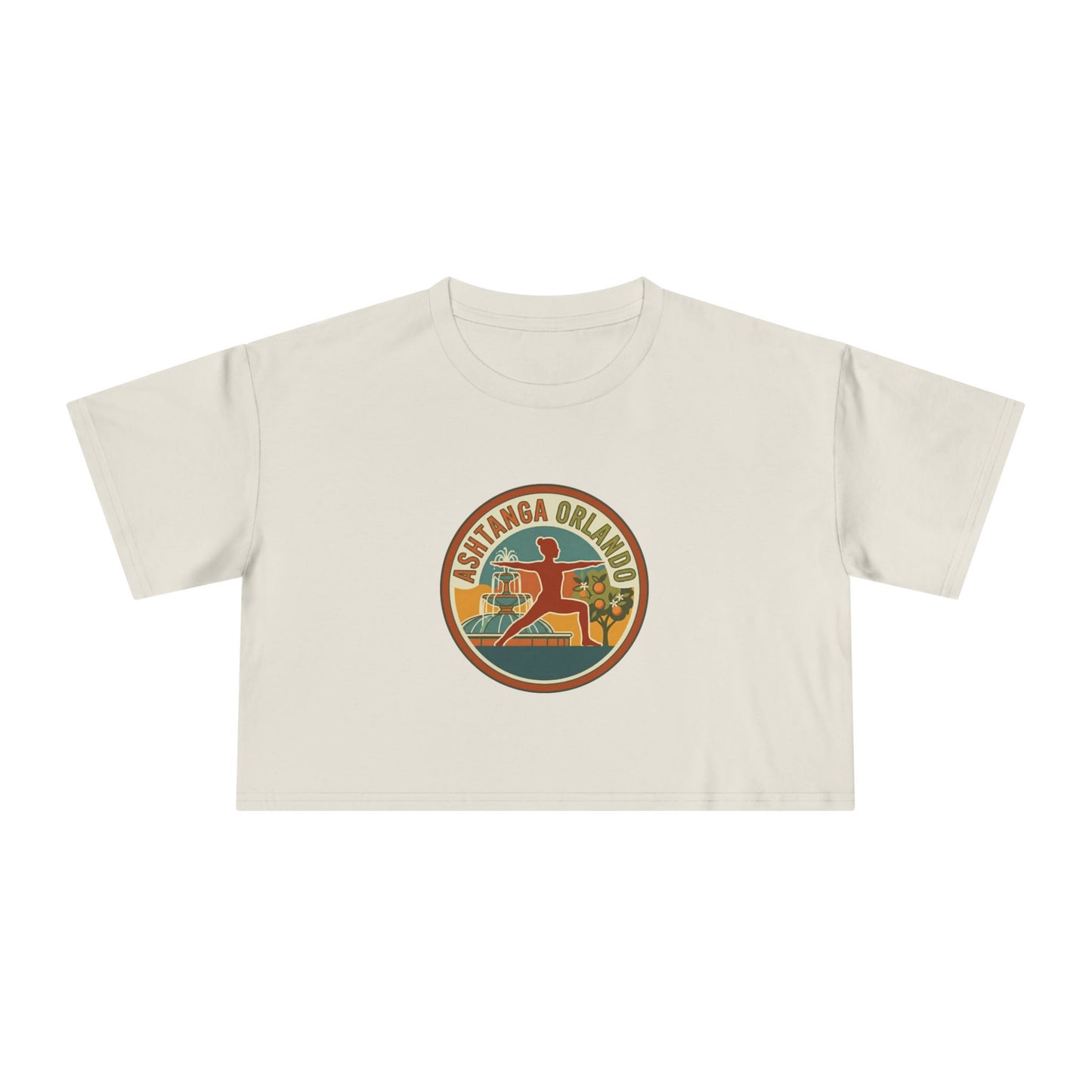 Crop Tee — Vintage Kintsanga Orlando Surf Patch