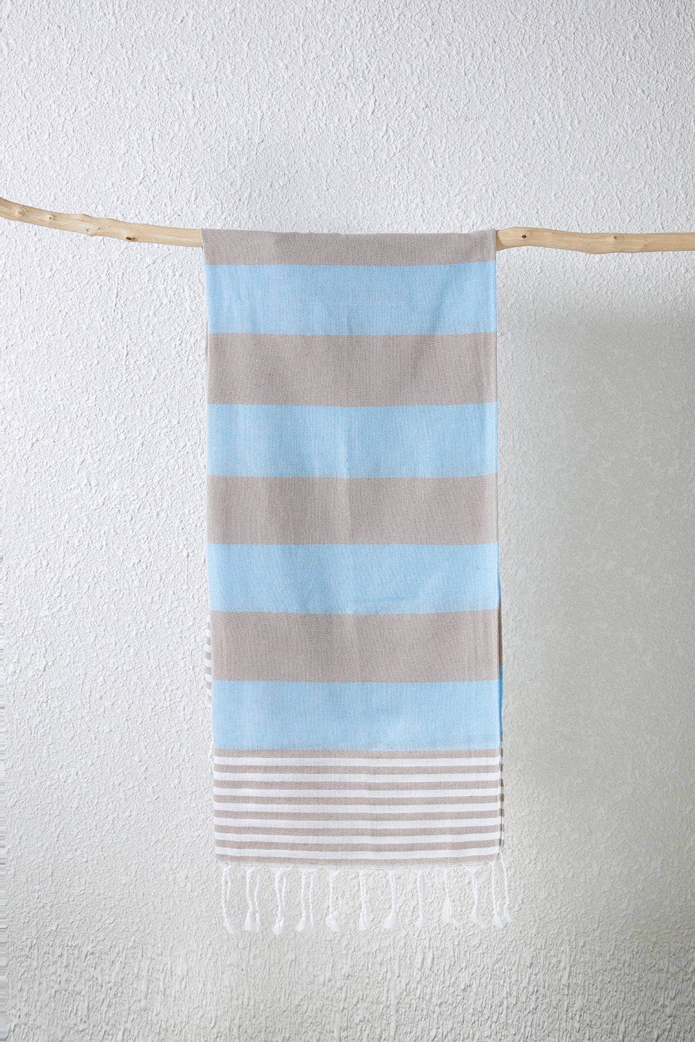 Turkish Beach Towel Cotton And Linen Stripes Quick-drying Shawl