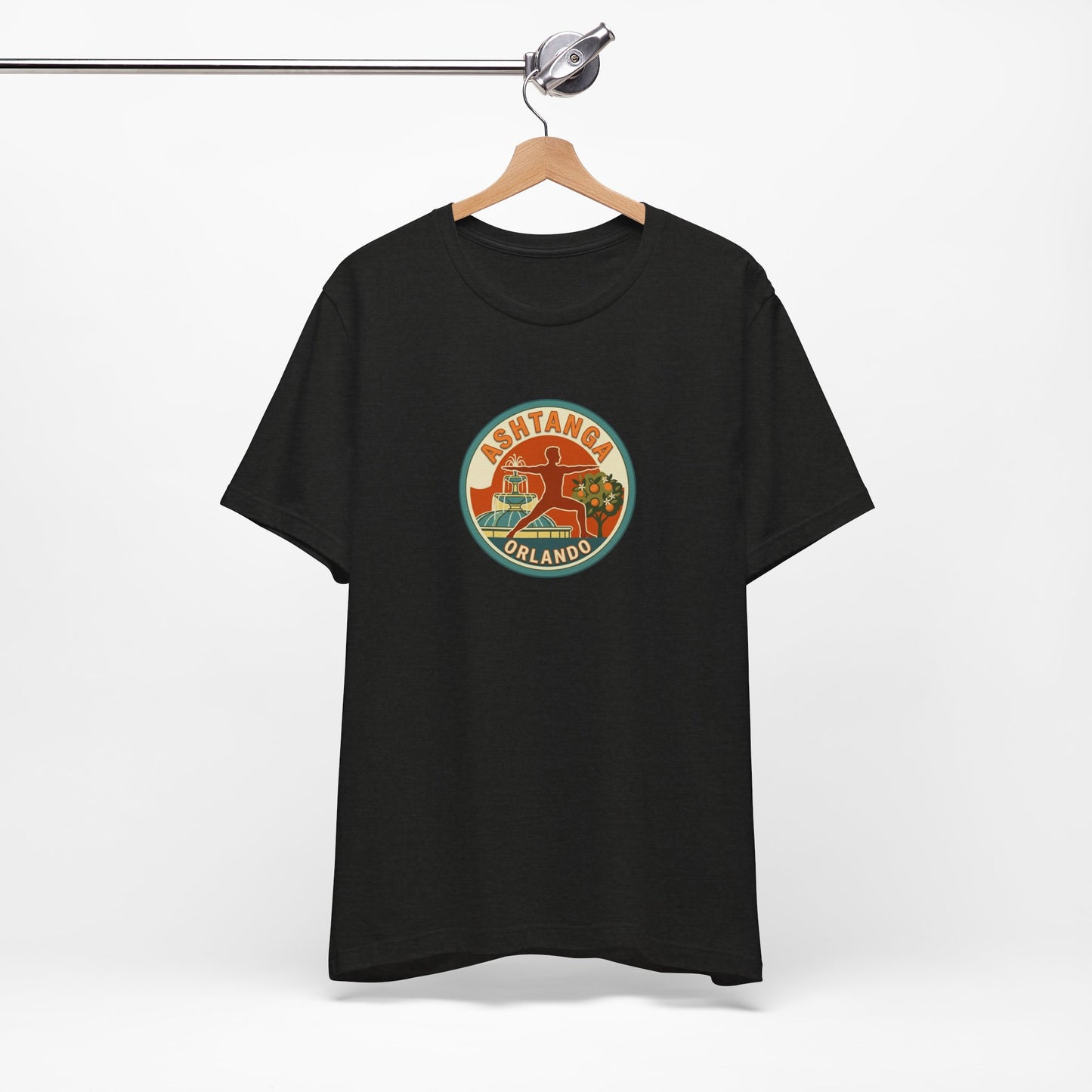 Ashtanga Orlando Yoga T-Shirt — Retro Orlando Studio Tee