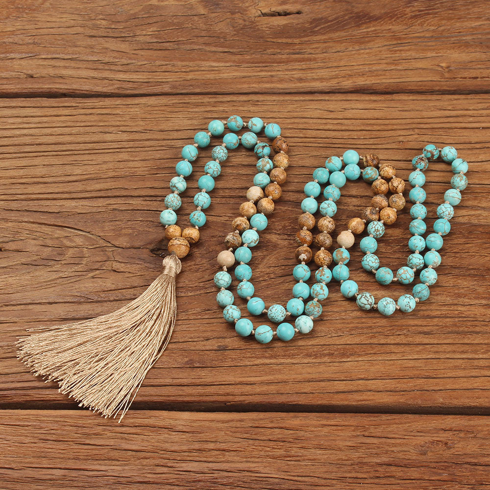 🧵 THE ARTISAN KNOT: Hand-Knotted Semi-Precious Mala