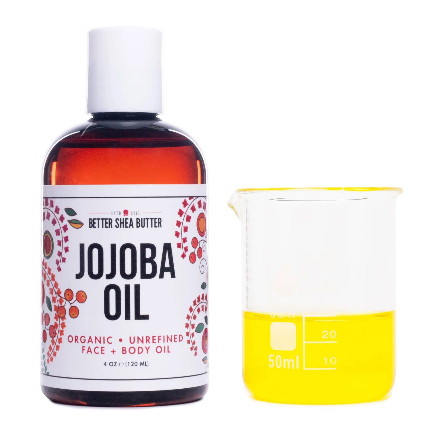 Organic Jojoba Oil | Pure Cold-Pressed Facial Serum for All Skin Types