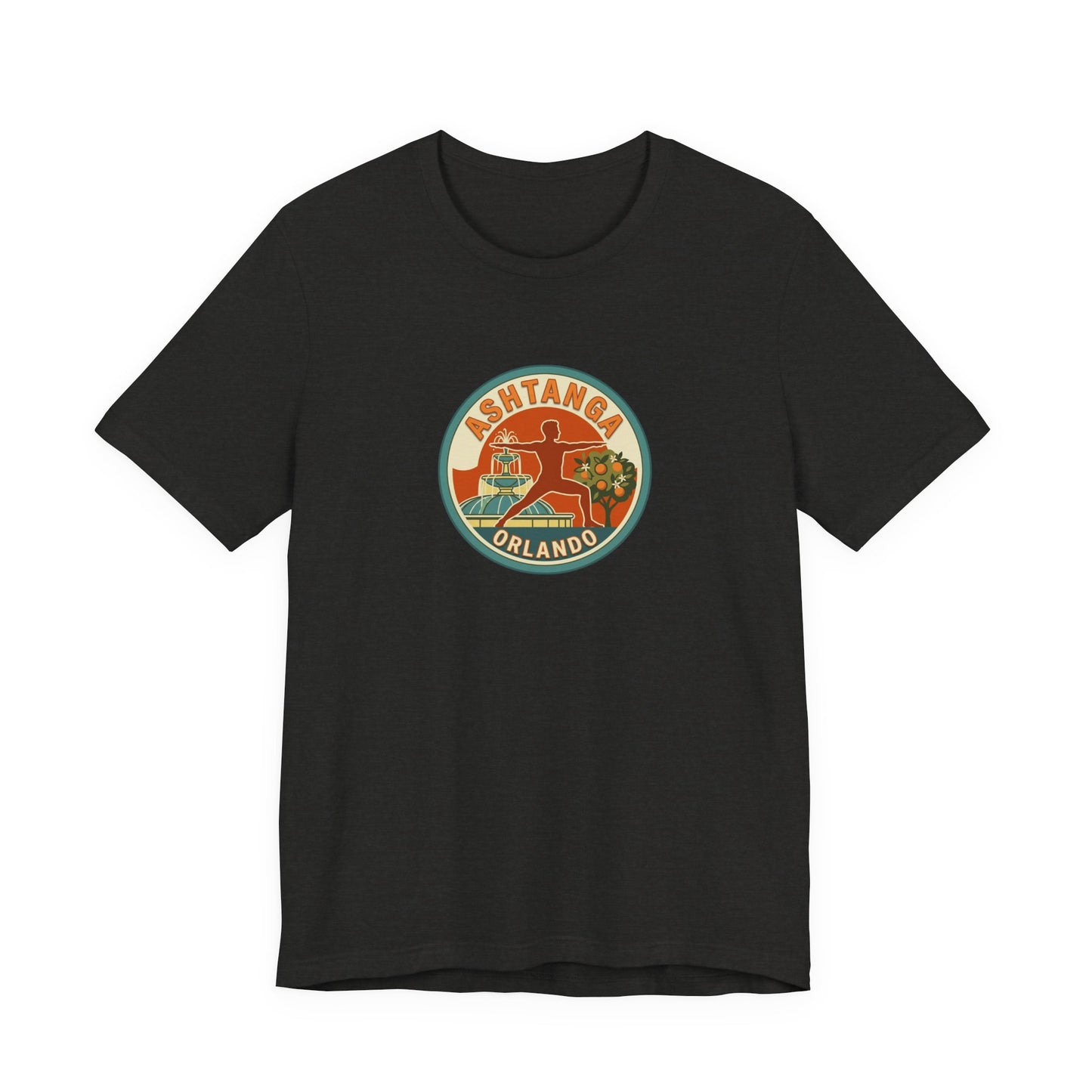Ashtanga Orlando Yoga T-Shirt — Retro Orlando Studio Tee