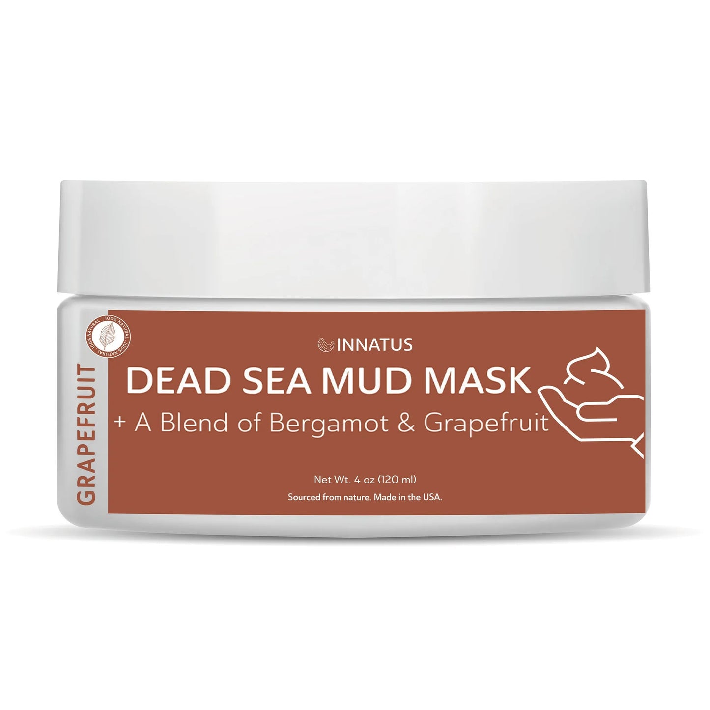 Dead Sea Mud Mask with Grapefruit Oil | Detoxifying Face & Body Treatment
