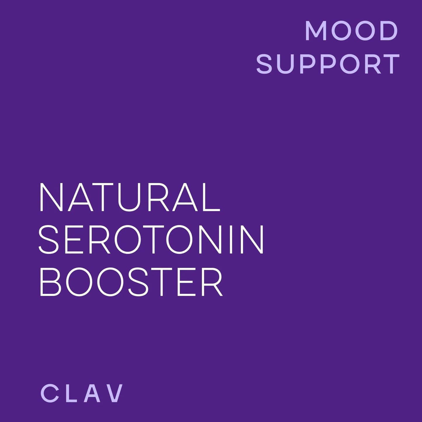 Serotonin Booster: Natural Mood Support & Stress Relief Supplement
