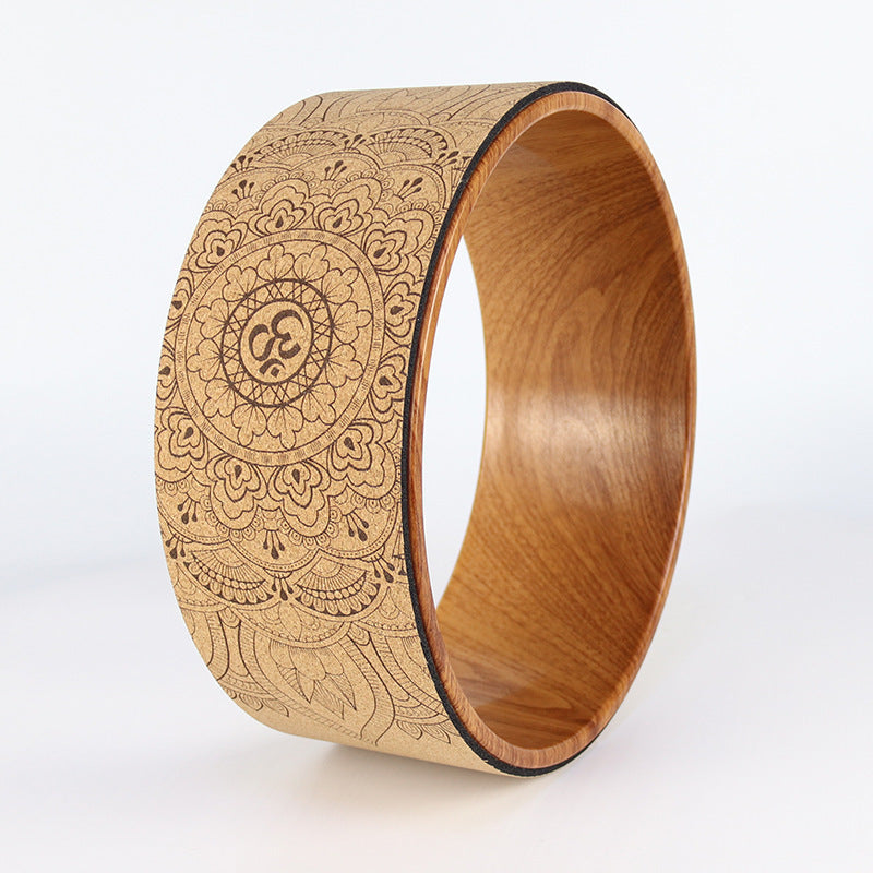 Simple Cork Yoga Wheel
