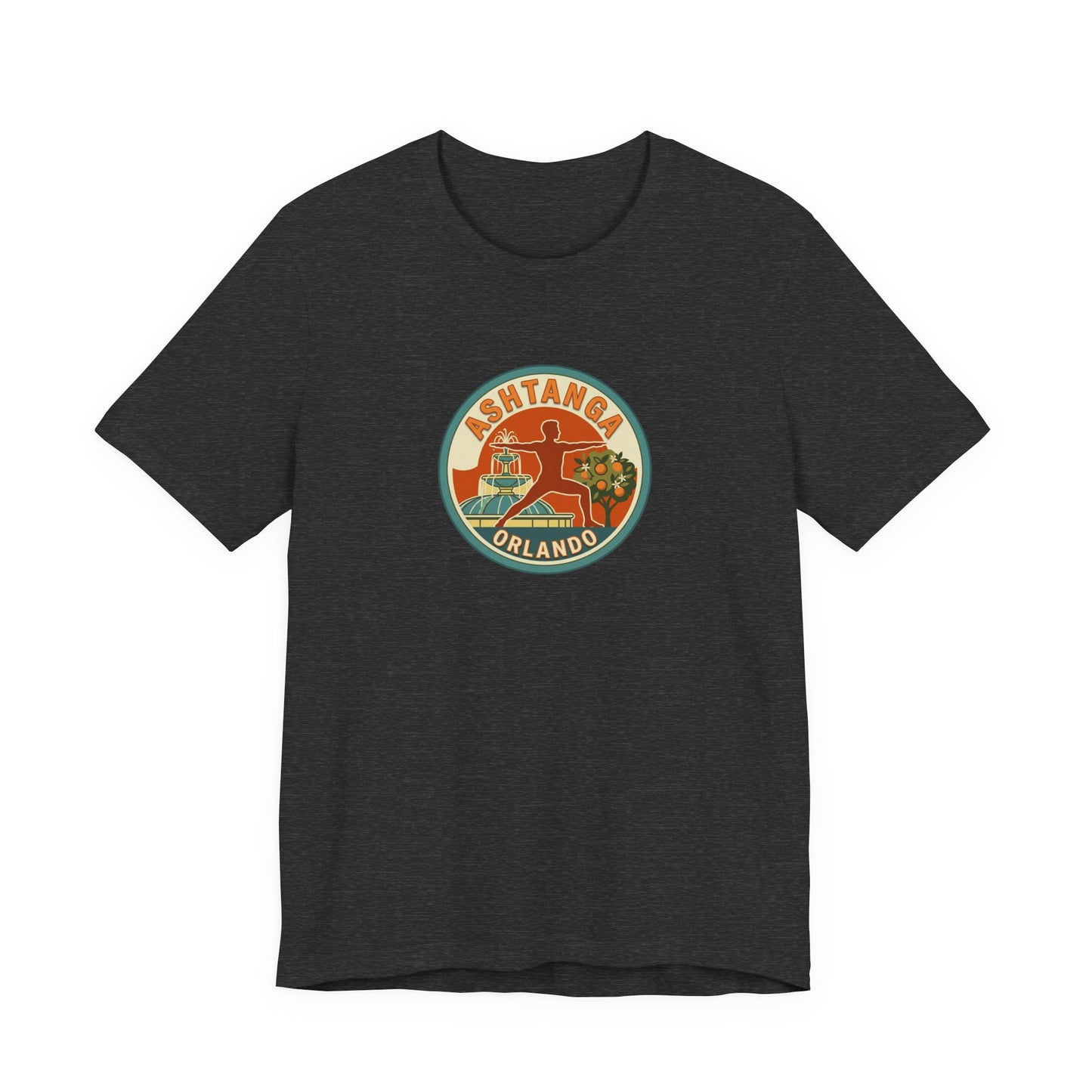 Ashtanga Orlando Yoga T-Shirt — Retro Orlando Studio Tee