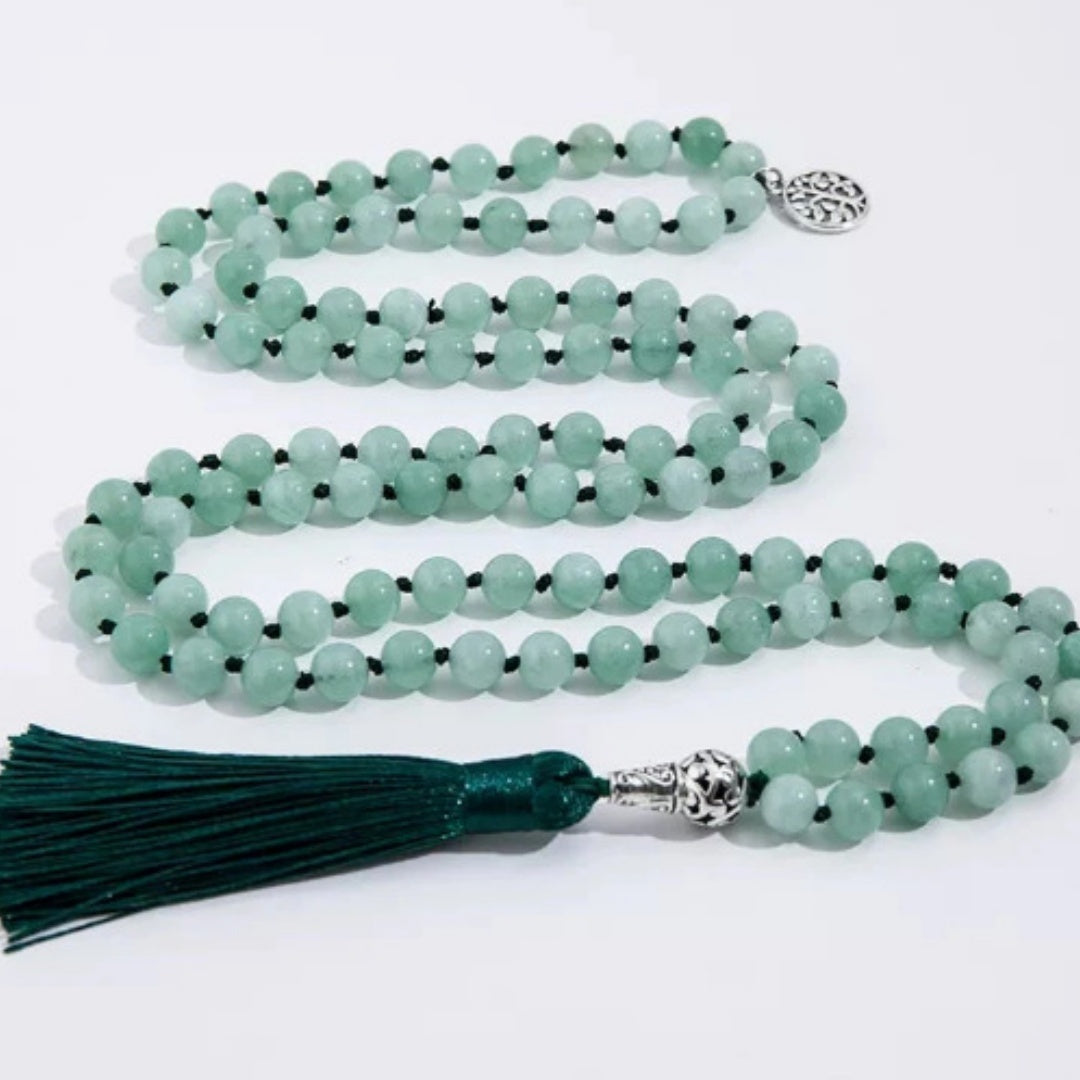 🧭 THE TRAVELER'S COLLECTION: 108 Stone Minimalist Mala