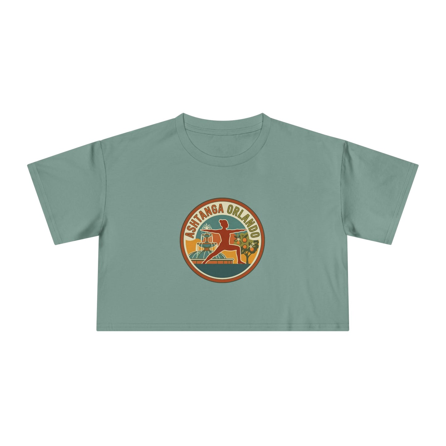Crop Tee — Vintage Kintsanga Orlando Surf Patch