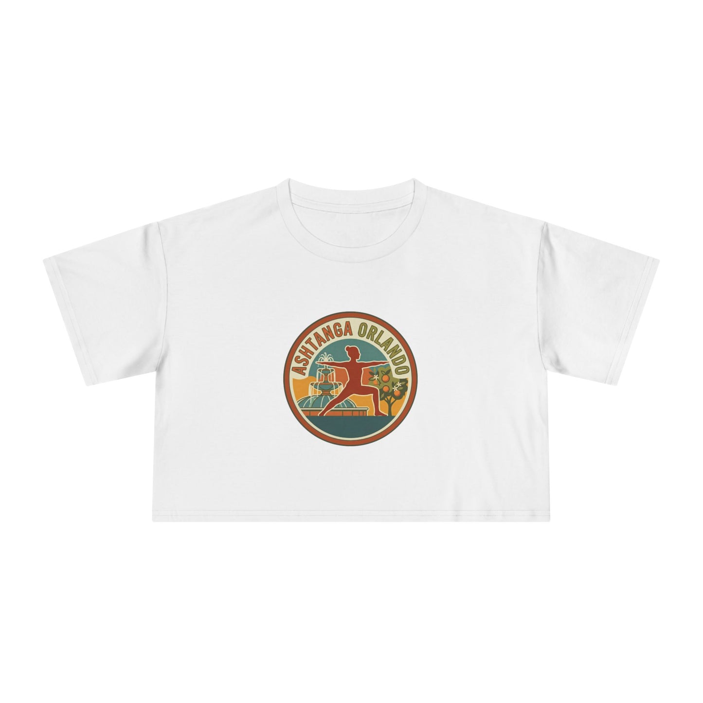Crop Tee — Vintage Kintsanga Orlando Surf Patch