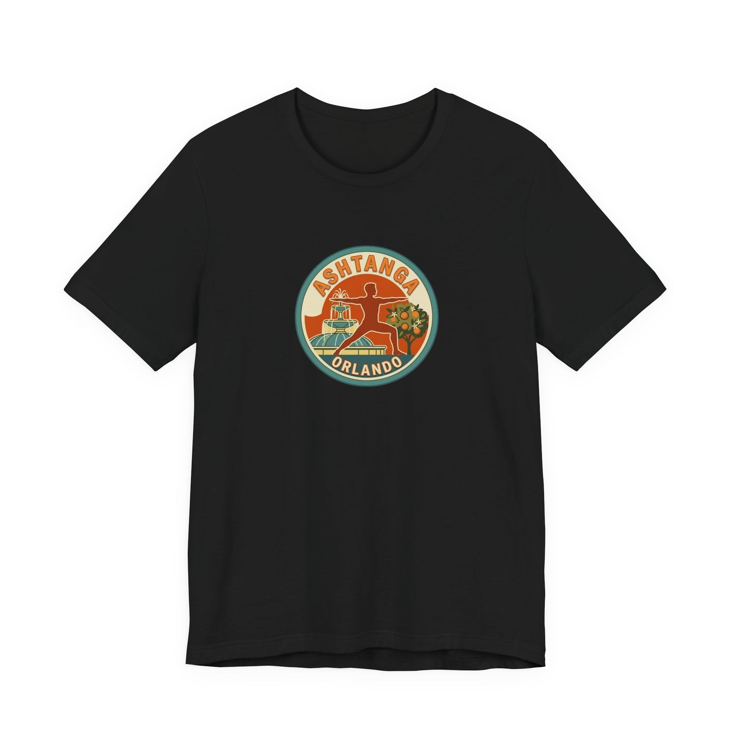 Ashtanga Orlando Yoga T-Shirt — Retro Orlando Studio Tee
