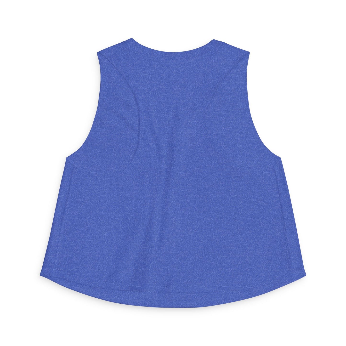 Peaceful Peacock Women's Crop Top — Zen Logo Tank for Yoga & Casual Wear