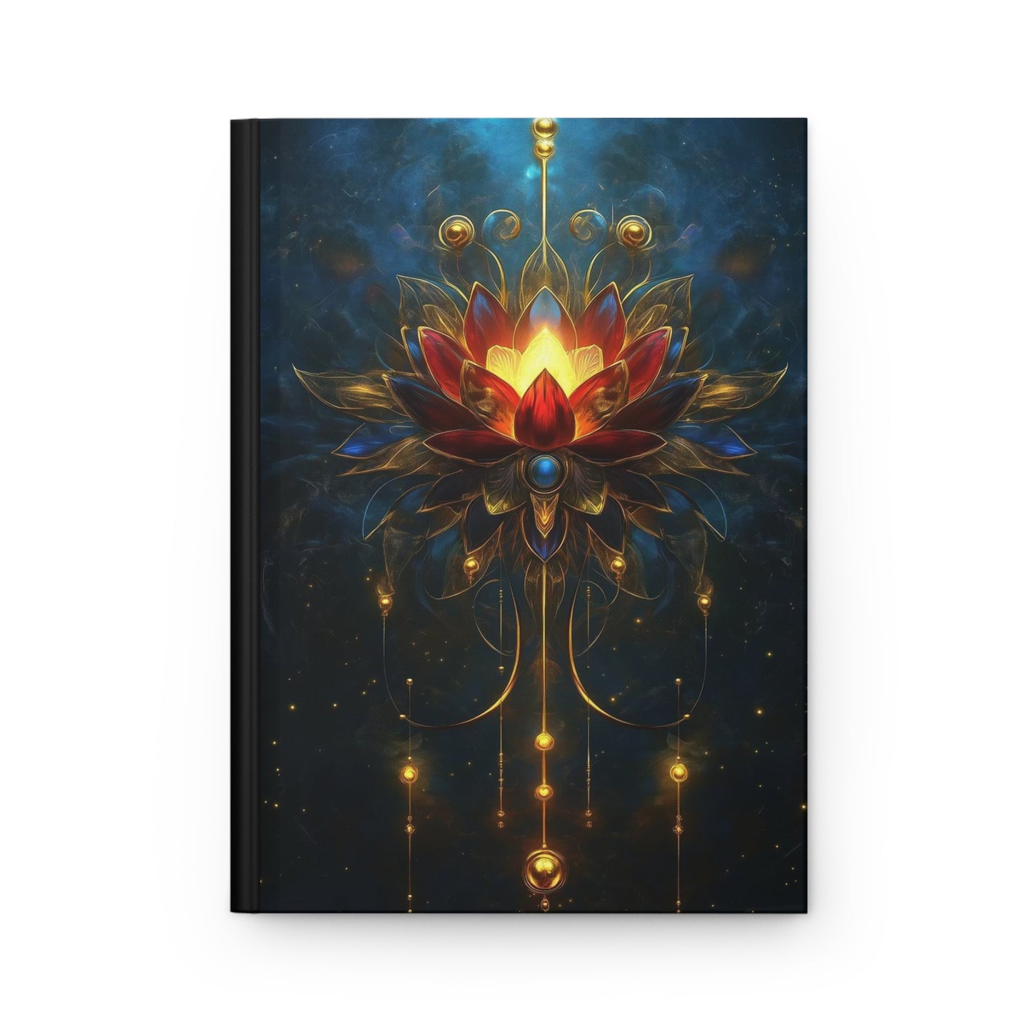 Mystic Lotus Mandala Hardcover Journal | Matte