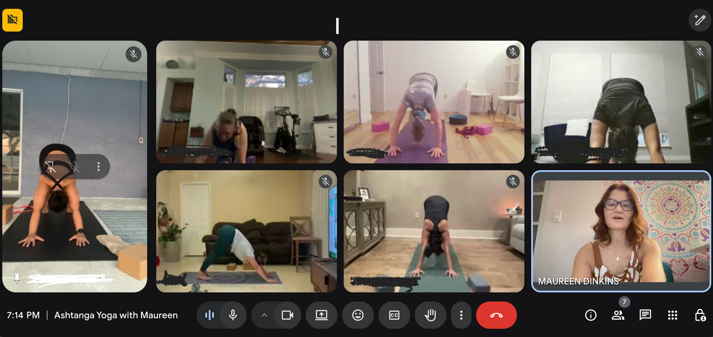 Led Ashtanga Primary Series | Mon/Wed 6:30p & Sat 7:30am EST; One Month $15.99 / Join for Only $12.99 per month