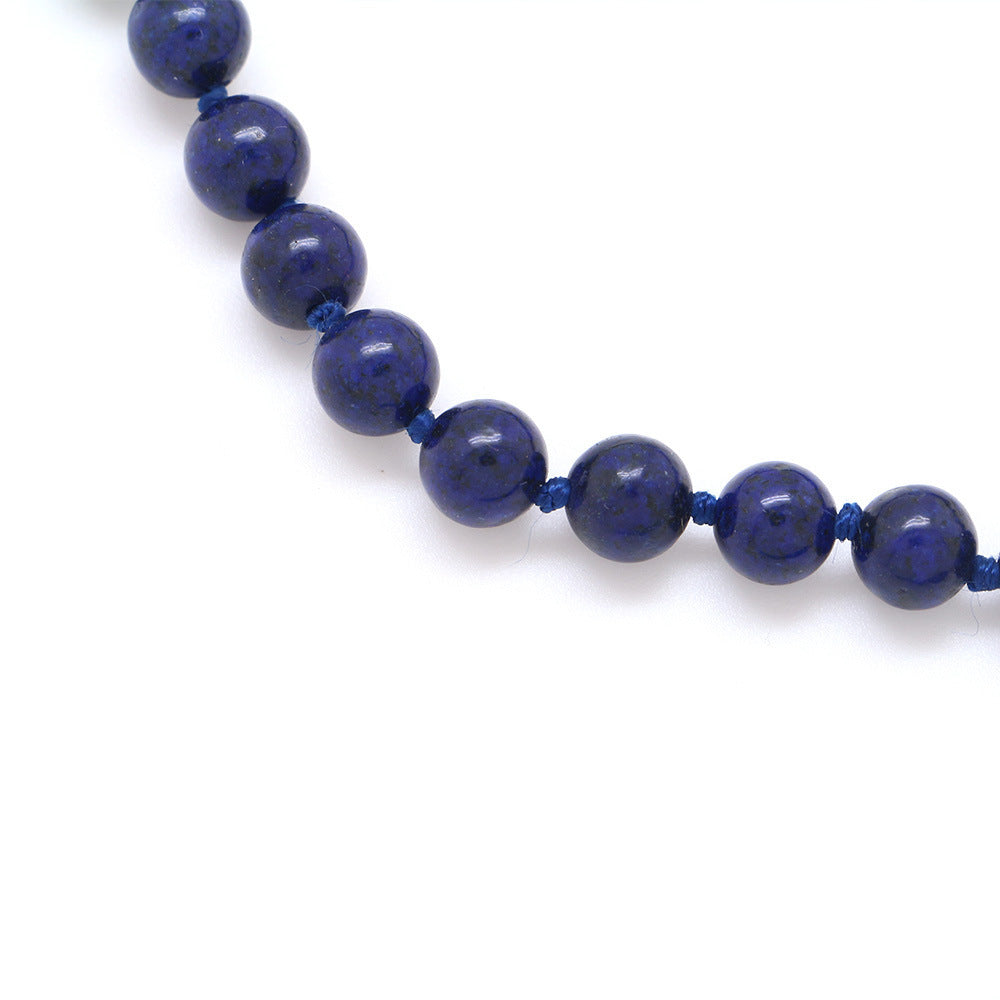 ✨ The Ritual: Blue Sandstone Mala